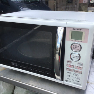 中古 SHARPオーブン機能付き電子レンジ 2013 難あり。