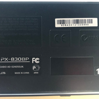 ♫ 中古電子ピアノ CASIO プリヴィア PX-830BP 2012年製 ♫