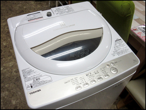 TS 東芝 全自動電気洗濯機 AW-5G3 5.0Kg 2016年製 状態良好