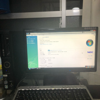 NEC  デスクトップパソコン   Windows  Vista   