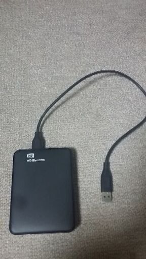 WD  ポータブルHDD ハードディスク　2TB
