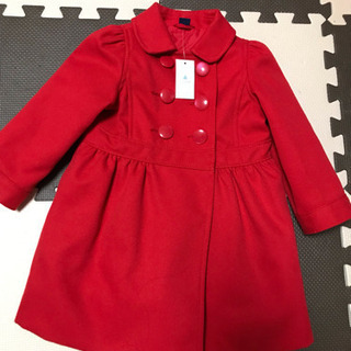 GAP 子供用コート 赤色 90cm
