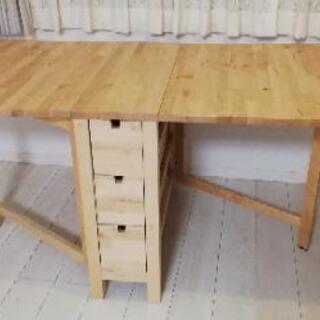 IKEA　折り畳みテーブル　