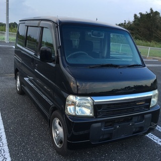 H14バモスターボ黒・走行127,000km・ 4AT・車検2年付き