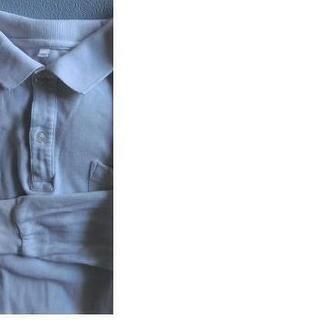 ポロシャツ白 長袖 サイズ140