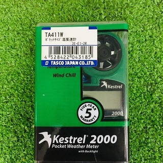 イチネンTASCO TA411W ポケットサイズ温風速計【リライズ野田愛宕店