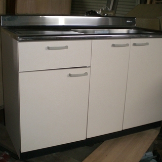 サンウエーブ，流し台２点セット