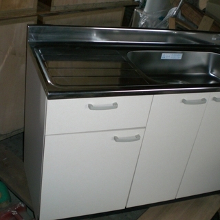 サンウエーブ，流し台２点セット