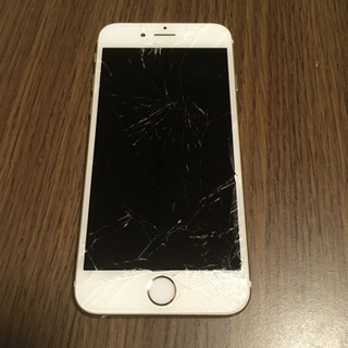 iphone 6s gold 画面割れ 修理必要