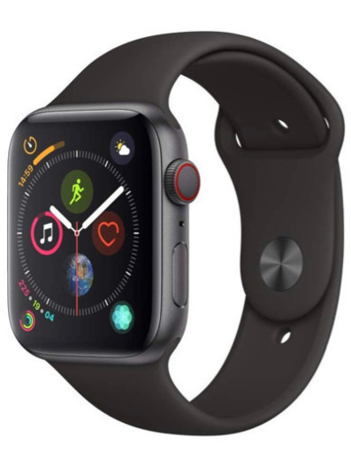 9/26まで限定値下げ！【新品未開封品】Apple Watch Series4(GPS + Cellular)44mm スペースグレイアルミニウムケースとブラックスポーツバンド