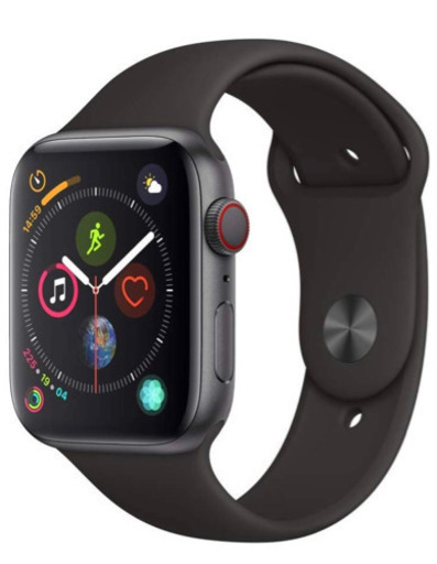 9/26まで限定値下げ！【新品未開封品】Apple Watch Series4(GPS + Cellular)44mm スペースグレイアルミニウムケースとブラックスポーツバンド 26320円