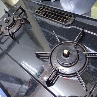 リンナイ ガステーブル プロパン(LPG) 右強火 両面水無し KG66VTARR LPG【別送品】 | キッチン家電 通販 |  ホームセンターのカインズ