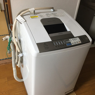 洗濯機。HITACHI。NW-D8MX 2012年製
