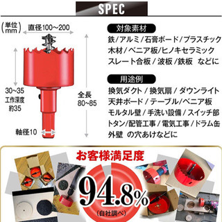 バイメタルホールソー38.45.50.55セット