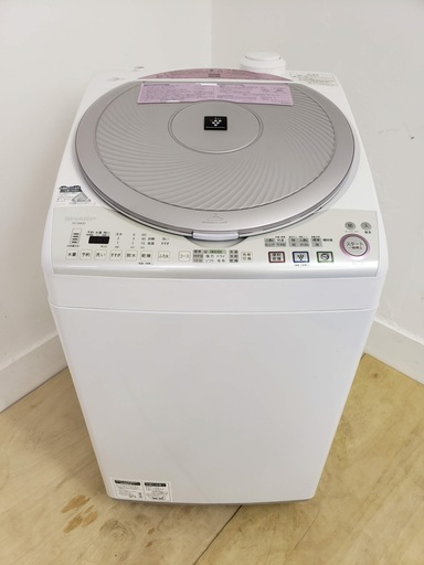 SHARP　乾燥機能付き洗濯機　8kg　東京　神奈川　格安配送