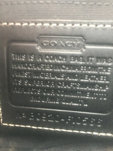 coach【シグネチャーパッチワークカーリーショルダーバッグ】12227