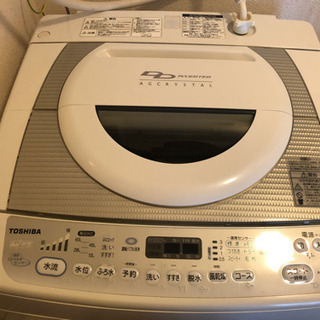 東芝洗濯機　AW-70DF(W) 7kg Ag+抗菌　2009年式