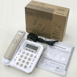 Pioneer TF-FE30S-T 電話機 コードレス受話器 ...