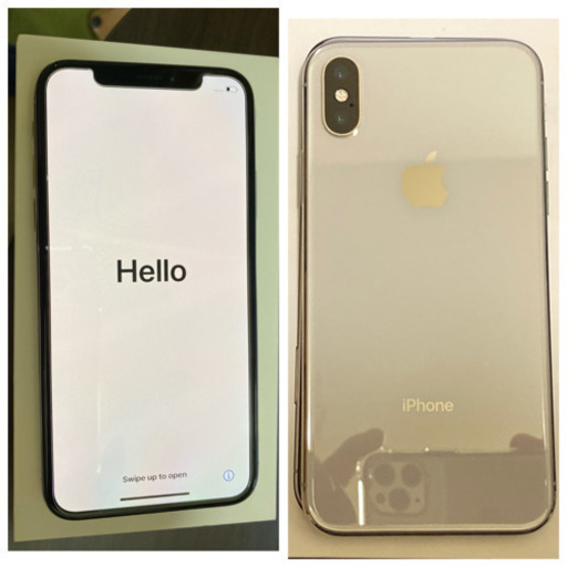 美品) (最終値下げ) iPhone Ⅹ シルバー 256GB SIMフリー 11/12 美品) (最終値下げ) iPhone Ⅹ シルバー 256GB SIMフリー 11/12