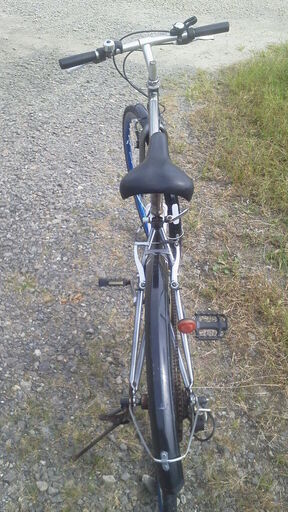 【取引終了】クロスバイク 6段変速ギア メタルブラック 28インチ 700×28C 取引終了】クロスバイク 6段変速ギア メタルブラック 28インチ 700×28C