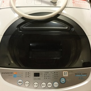 洗濯機 4.6kg(福山、尾道、三原くらいまでなら、無料で配達し...