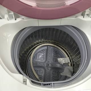 生活家電 SHARP 2017年製 6.0kg洗濯機 ES-GE6A-P