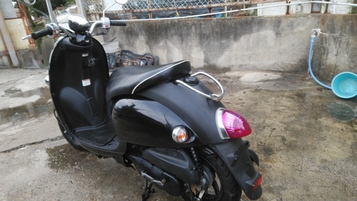 ヤマハビーノFI SA37J 黒 インジェクションのビーノ 外装補修ペイント済み