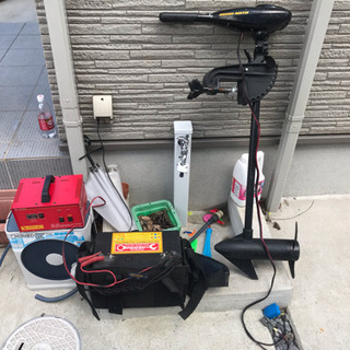 Beeボートエレキセット。引き取り限定