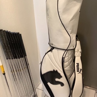 プーマ メンズ　ゴルフバッグ アイアンセット・パター付き