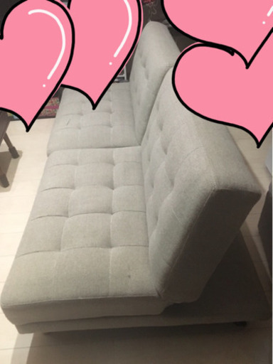 ソファ ベッド 比較的綺麗 収納付き 取引中
