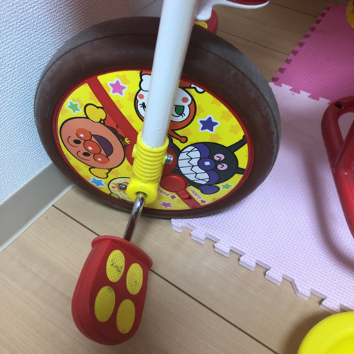 アンパンマン 三輪車 音声 おしゃべり アンパンマン バイキンマン