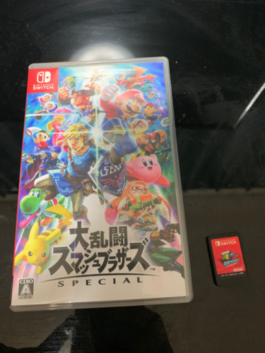 任天堂Switch大乱闘スマッシュブラザーズとマリオオデッセイ