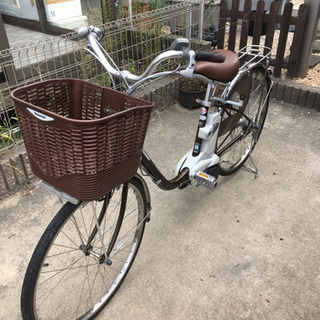 パナソニックの電動自転車になります。