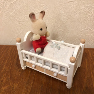 シルバニアファミリー 人形家具セット ショコラウサギの赤ちゃん