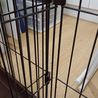 小型犬 猫 犬 ケージ サークル キャスター付き 連結式☆141×65×65