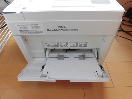 カラーA4レーザープリンター NEC 5800C（品番PR-L5800C）※印刷枚数30枚