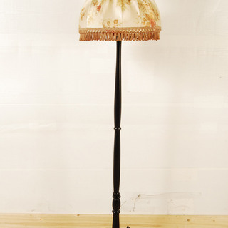 0784 アンティーク フロアランプ フロアスタンド サンヨー サテン