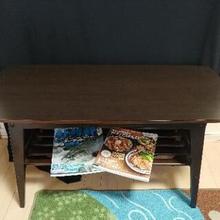 カリモク家具　リビングテーブル小　900×430×480