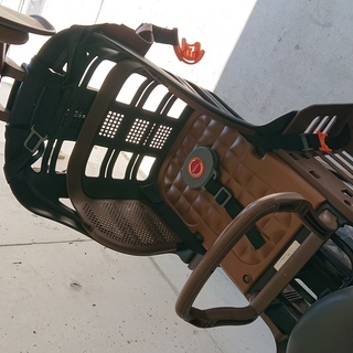 ママチャリ 前後子供乗せ