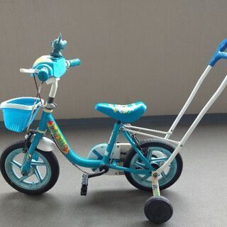 【商談中】自転車　青　水色　スティッチ　キッズ　幼児