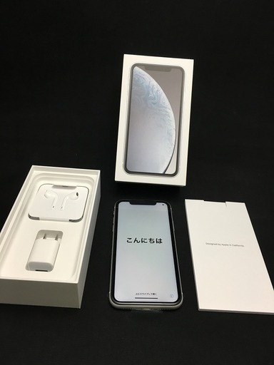 その他 新品 未使用 判定○ iphone XR 64GB ホワイト SIMフリー SIM