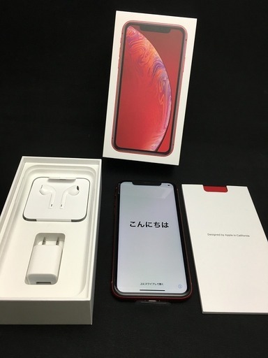 新品 iPhone XR 64GB レッド SIMロック解除済み iPhone XR 64GB SIM