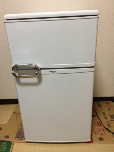 2ドア冷蔵庫 ユーイング MR-D09BB 2011年製