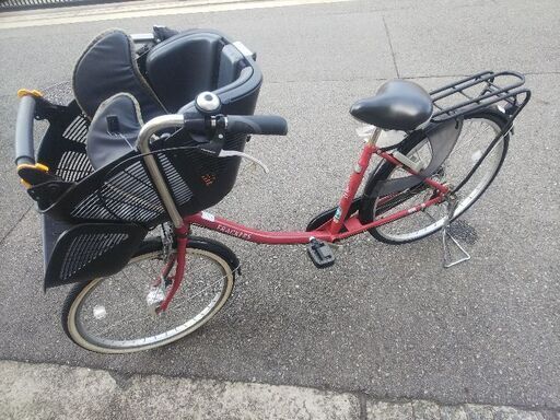 ふらっかーずスティーナ 三人乗り子供乗せ自転車