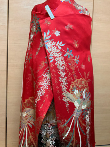 お振袖  中古 お稽古リメイク