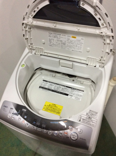 格安出品中☆大容量で乾燥機能付の大型洗濯機♪ 東芝 8.0/4.5kg  