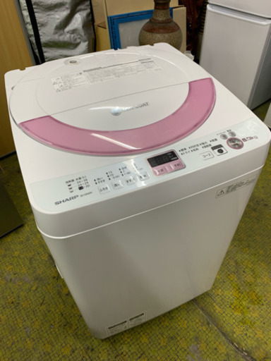 洗濯機 シャープ 6㎏洗い 一人暮らし 単身用 ES-GE60N-P 2014年 SHARP 川崎区 SG