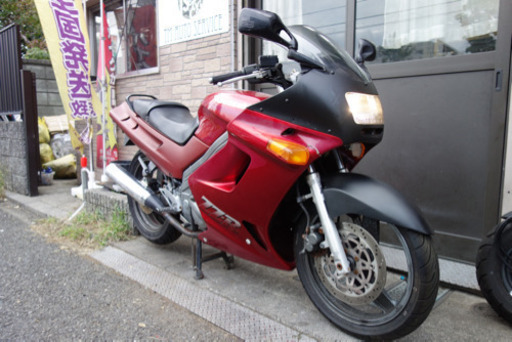 カワサキ ZZR250 単車 250cc 赤黒