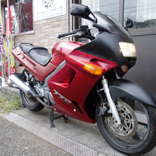カワサキ ZZR250 単車 250cc 赤黒