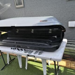 大きなルーフボックス、色々積めます。千葉市　　